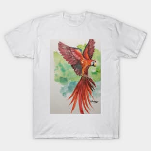 Parrot in flight T-Shirt